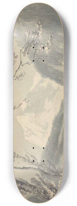 Joseph Mallord William Turner - Near Grindelwald 8.25 inch art skate deck Joseph Mallord William Turner - Near Grindelwald 8.25 inch art skate deck