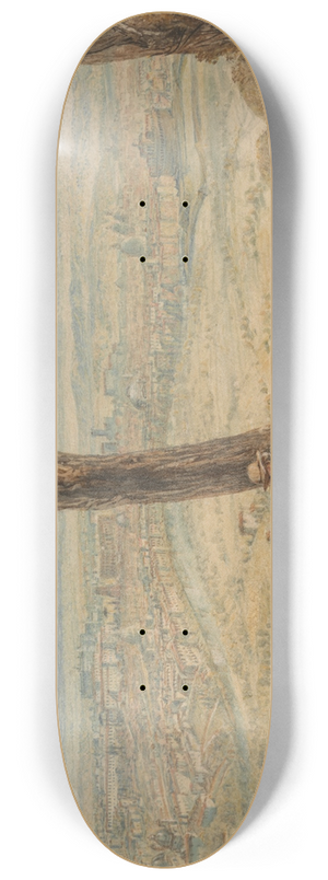 Joseph Mallord William Turner - Rome from Monte Mario 8.25 inch art skate deck Joseph Mallord William Turner - Rome from Monte Mario 8.25 inch art skate deck
