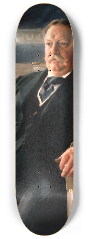Anders Zorn - William Howard Taft 8.25 inch art skate deck