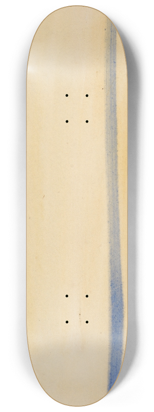 Joseph Mallord William Turner - The Channel Sketchbook 48 8.25 inch art skate deck