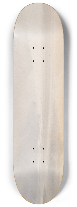 Joseph Mallord William Turner - The Channel Sketchbook 7 8.25 inch art skate deck