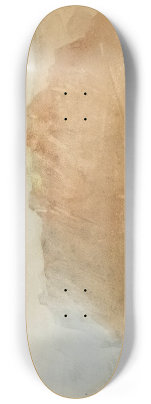 Joseph Mallord William Turner - The Fortress Of Ehrenbreitstein From Across TheRhine 8.25 inch art skate deck