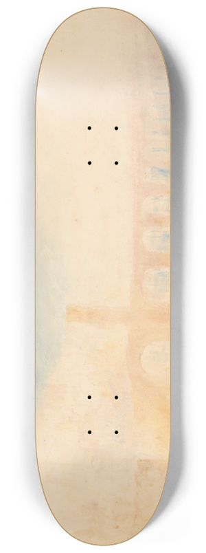 Joseph Mallord William Turner - The Moselle Bridge, Coblenz 8.25 inch art skate deck Joseph Mallord William Turner - The Moselle Bridge, Coblenz 8.25 inch art skate deck
