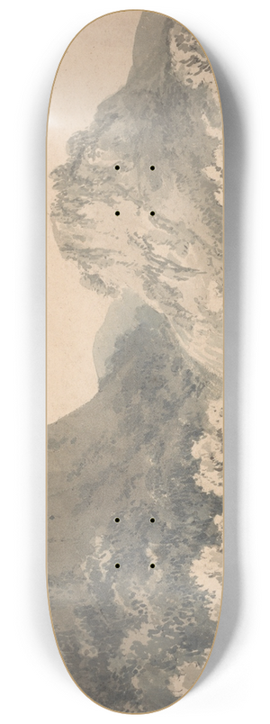 Joseph Mallord William Turner - Waterfall of Lodore, Cumberland 8.25 inch art skate deck