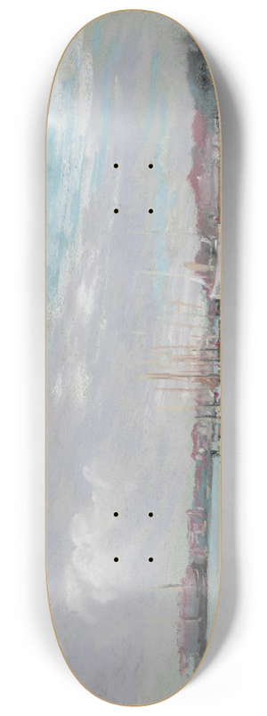 Joseph Pennell - Outside Venice 8.25 inch art skate deck