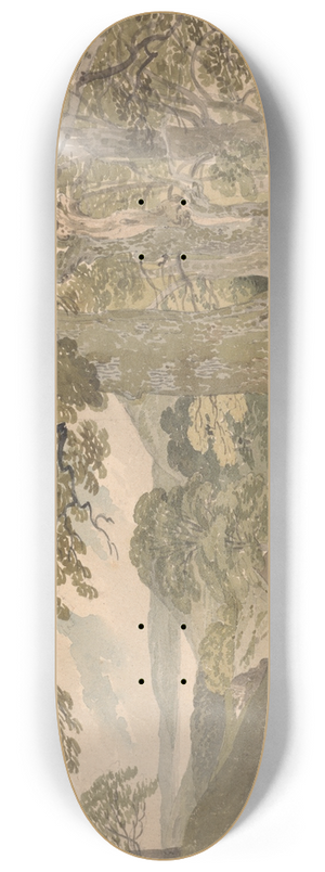 Joseph Powell - Windermere from Rydal Park 8.25 inch art skate deck