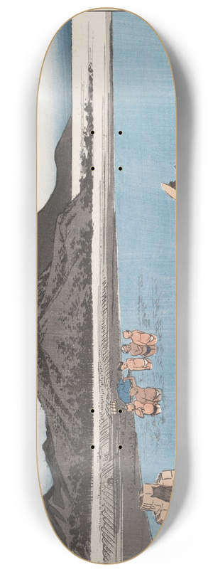 And Hiroshige - Fuchu 8.25 inch art skate deck