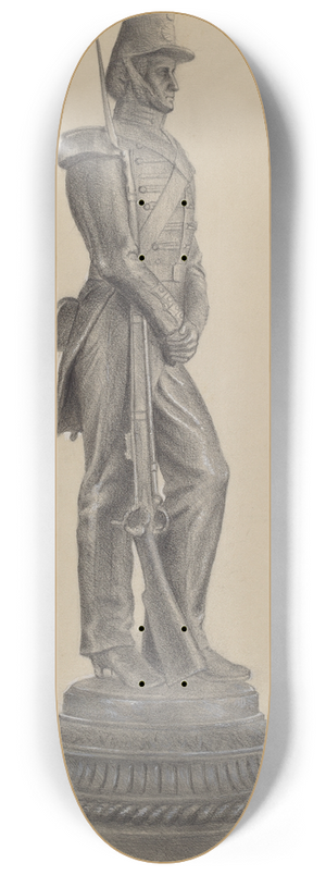 Joseph Rothenberg - Soldier Figure 8.25 inch art skate deck