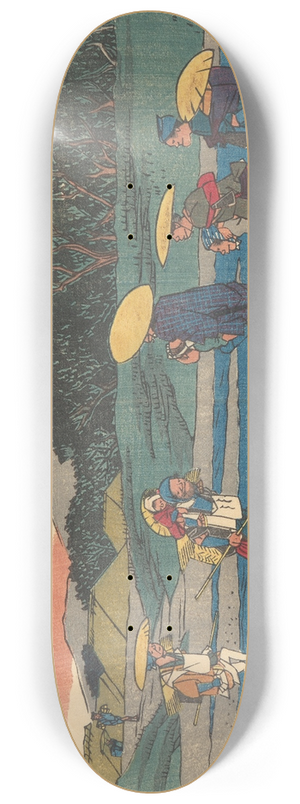 And Hiroshige - Fujieda 8.25 inch art skate deck