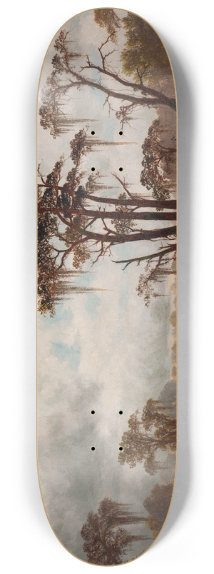 Joseph Rusling Meeker - Bayou Scene 8.25 inch art skate deck