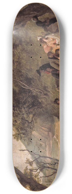 Joseph Severn - The deserted village 8.25 inch art skate deck Joseph Severn - The deserted village 8.25 inch art skate deck