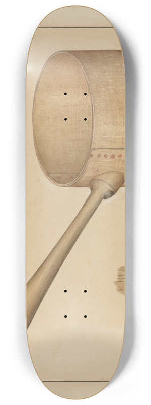 Adelaide Dyball - Shaker Wooden Dipper 8.25 inch art skate deck