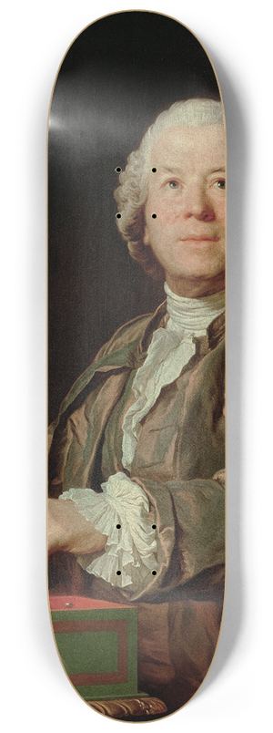Joseph Siffred Duplessis - Christoph Willibald Gluck 8.25 inch art skate deck