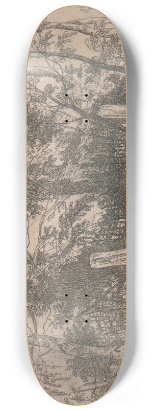 Joseph Stannard - The Footbridge 8.25 inch art skate deck