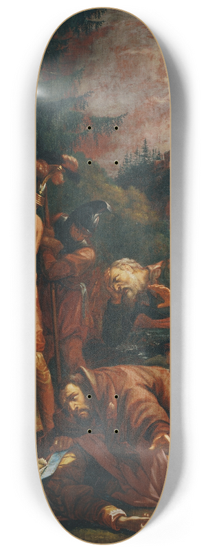 Joseph von Fhrich - Der Tod des Pfalzgrafen Otto von Bayern 8.25 inch art skate deck