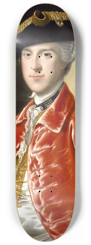 Joseph Wright of Derby - Portrait of a Gentleman 8.25 inch art skate deck Joseph Wright of Derby - Portrait of a Gentleman 8.25 inch art skate deck