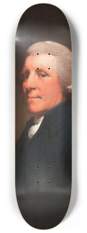 Joseph Wright of Derby - Portrait Of Mr. Anthony Greatorex 8.25 inch art skate deck