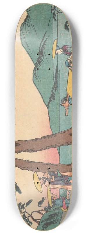 And Hiroshige - Nissaka 8.25 inch art skate deck