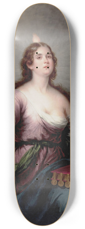 Jos Gutirrez de la Vega  - Alegora del Antiguo Testamento 8.25 inch art skate deck