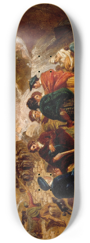 Joshua Cristall - Highlanders Consulting 8.25 inch art skate deck