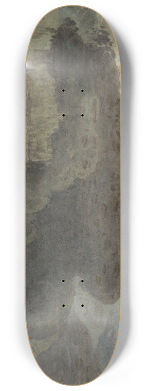 Joshua Cristall - In Borrowdale, Cumberland 8.25 inch art skate deck