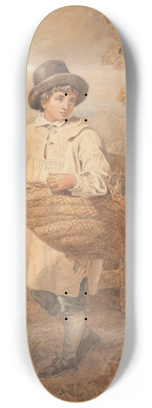 Joshua Cristall - Young Woodcutter 8.25 inch art skate deck