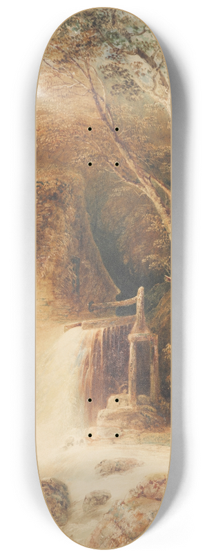 Joshua Shaw - The water mill 8.25 inch art skate deck
