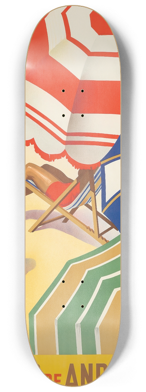 Jos Morell - Playas de Andalucia 8.25 inch art skate deck
