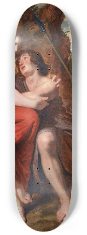 Josse De Pape - Venus and Adonis 8.25 inch art skate deck