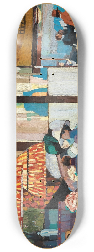 Josse Goossens - Interiur de cafe 8.25 inch art skate deck