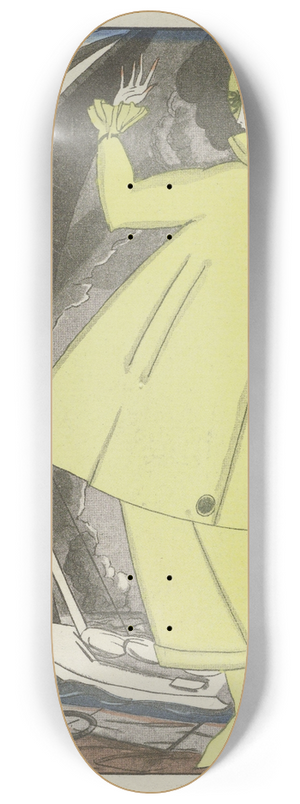 Jos Zinoview - Gazette du Bon Ton. Art  Modes & Frivolits; Artists 8.25 inch art skate deck