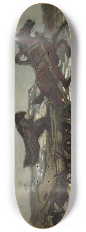 Jozef Chelmonski - Rushing cart driven by a Jew 8.25 inch art skate deck
