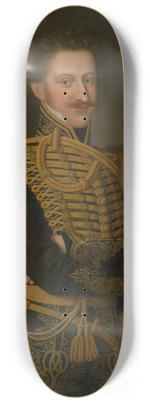 Jozef Czauczik - Stephen III.  Palatine of Hungary 8.25 inch art skate deck