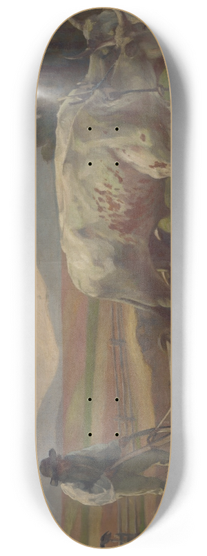 Jozef Hanula - Ploughing 8.25 inch art skate deck