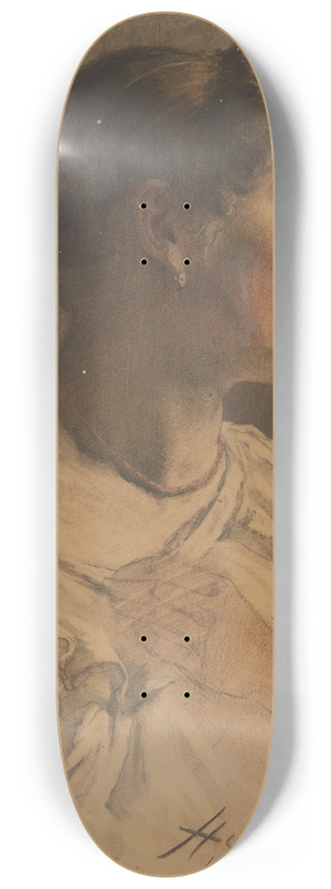 Jozef Hanula - Portrait of a Woman 8.25 inch art skate deck