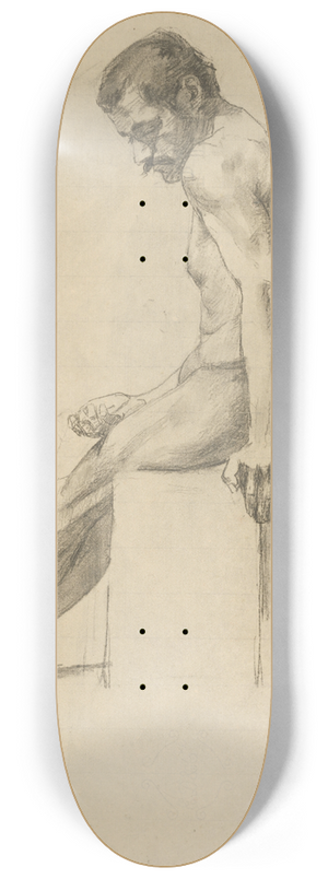 Jozef Hanula - Sediaci model I. 8.25 inch art skate deck