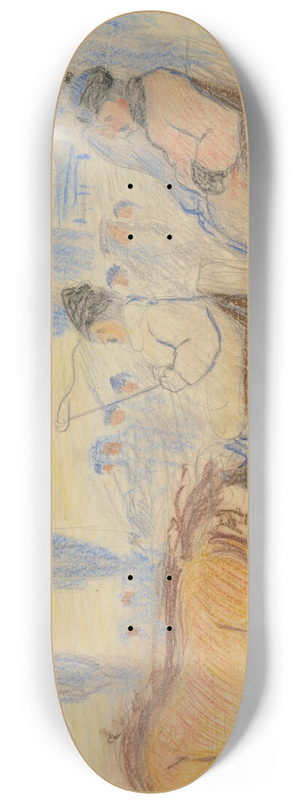 Jozef Hanula - The mayor was in town 8.25 inch art skate deck