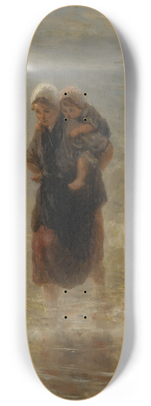 Jozef Israls - At sea 8.25 inch art skate deck