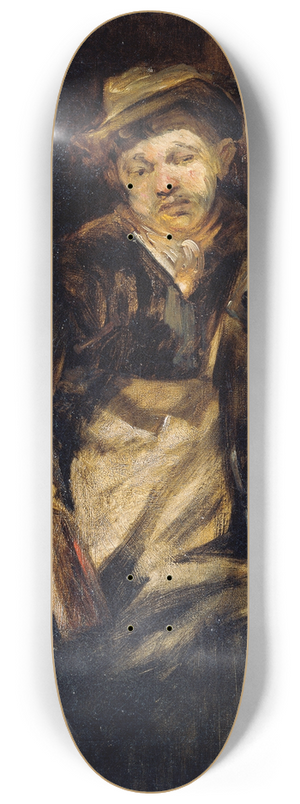 Jozef Israls - Der Trinker 8.25 inch art skate deck