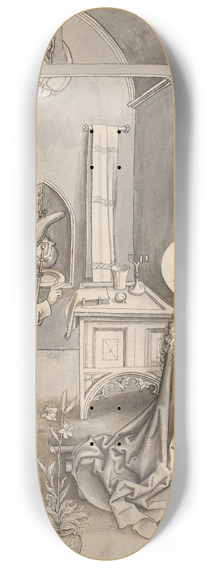 Jrg Schweiger - The Annunciation 8.25 inch art skate deck