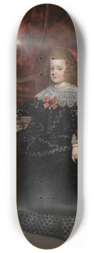 Juan Bautista Martinez Del Mazo - Mara Teresa (16381683), Infanta of Spain 8.25 inch art skate deck