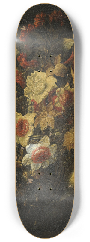 Juan de Arellano - Floral Still Life 8.25 inch art skate deck