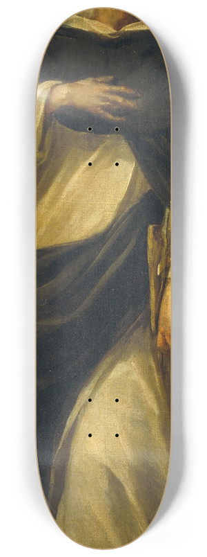Juan de Valds Leal - Saint Dominic de Guzmn 8.25 inch art skate deck