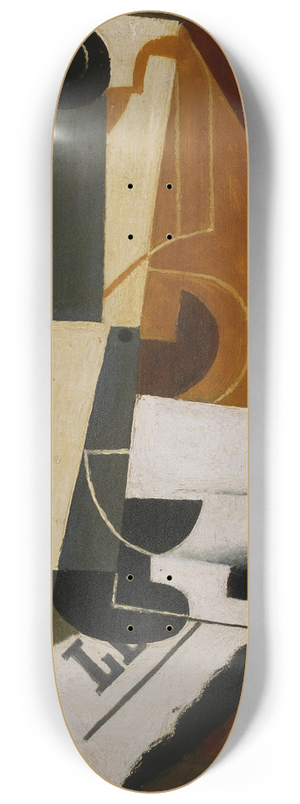 Juan Gris - Coffeepot 8.25 inch art skate deck