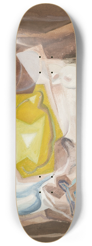 Juan Gris - Nature morte 8.25 inch art skate deck Juan Gris - Nature morte 8.25 inch art skate deck