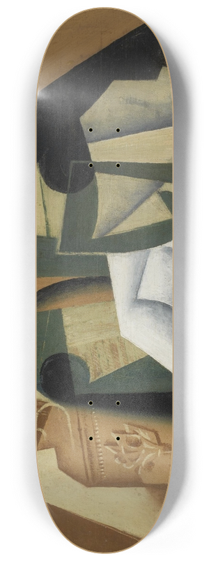 Juan Gris - The White Tablecloth 8.25 inch art skate deck