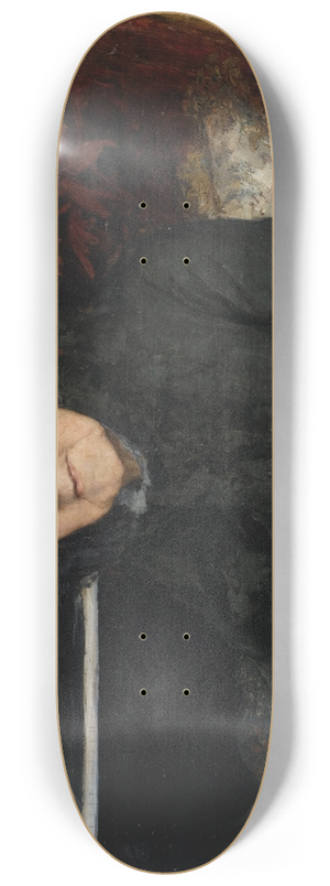Jules Bastien-Lepage - Portrait de Mme Waskiewicz 8.25 inch art skate deck