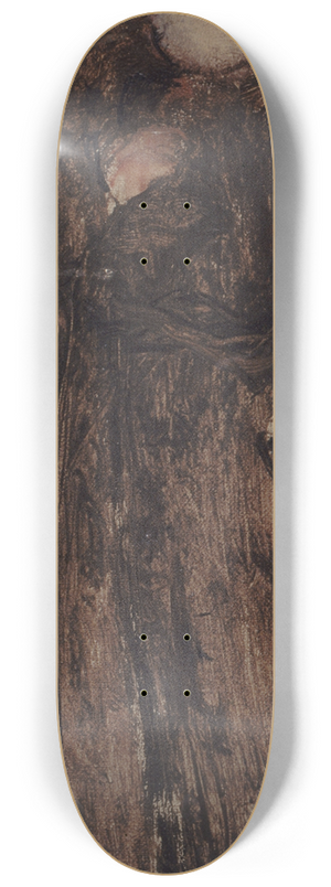 Jules Bastien-Lepage - Portrait de Victor Hugo 8.25 inch art skate deck