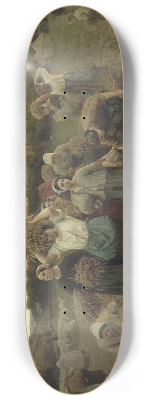 Jules Breton - Calling in the Gleaners 8.25 inch art skate deck