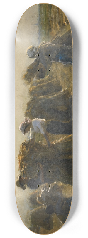 Jules Breton - La rcolte 8.25 inch art skate deck Jules Breton - La rcolte 8.25 inch art skate deck